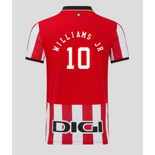 Athletic Bilbao Nico Williams #10 Primera Equipación 2025-26 Manga Corta
